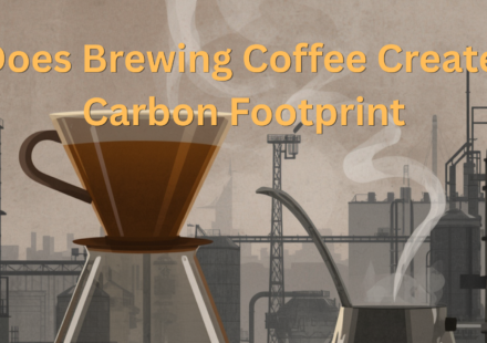 Brewing Coffee Creates Carbon Footprint