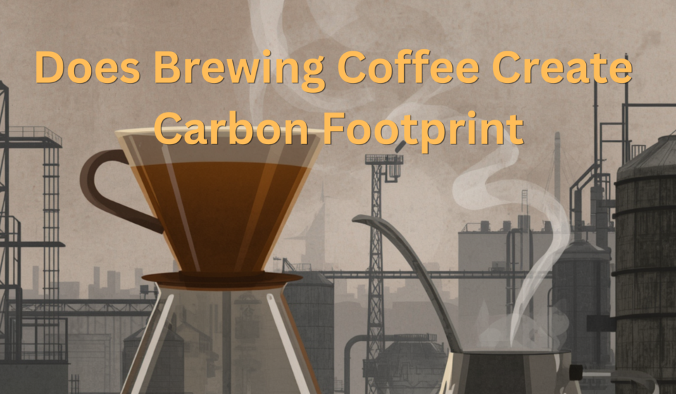 Brewing Coffee Creates Carbon Footprint